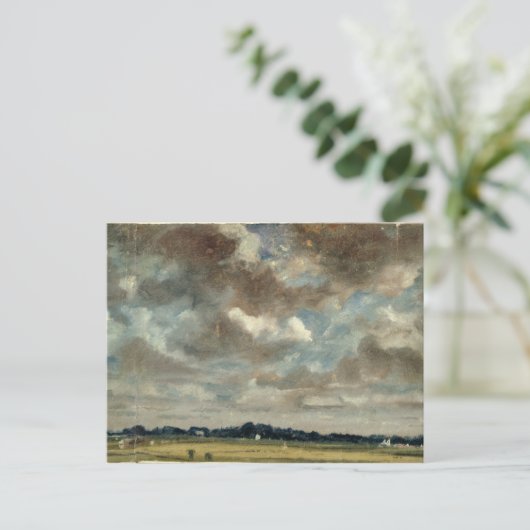 Carte Postale John Constable | Paysage étendu avec Clo gris (Debout devant)