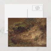 Carte Postale John Constable | Sous-croissance, c.1821 (huile su (Devant / Derrière)