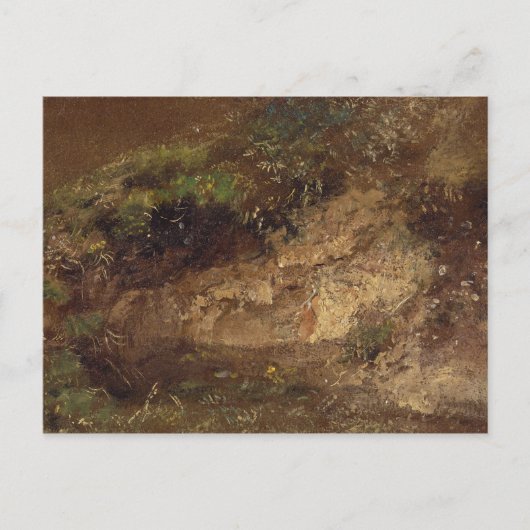 Carte Postale John Constable | Sous-croissance, c.1821 (huile su (Devant)