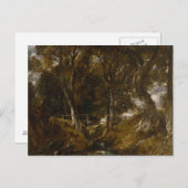 Carte Postale John Constable - The Dell at Helmingham Park (Devant / Derrière)