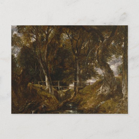 Carte Postale John Constable - The Dell at Helmingham Park (Devant)