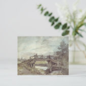 Carte Postale John Constable | Un pont sur la pierre (Debout devant)