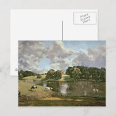 Carte Postale John Constable | Wivenhoe Park, Essex, 1816 (Devant / Derrière)