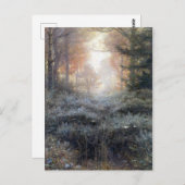 Carte Postale John Everett Millais Furze Dessiné (Devant / Derrière)