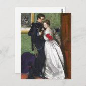 Carte Postale John Everett Millais Le Noir Brunswickois (Devant / Derrière)