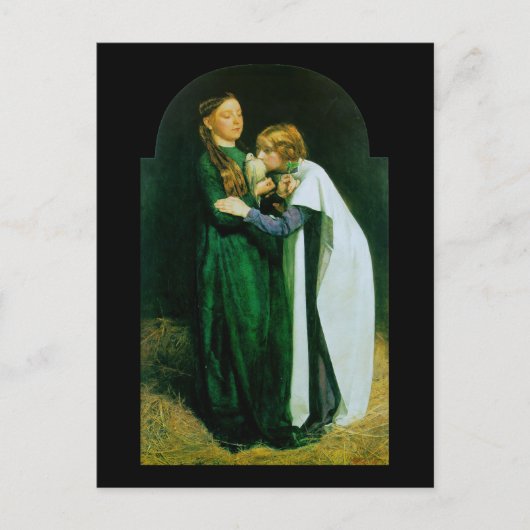 Carte Postale John Everett Millais Le retour de la colombe (Devant)