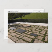 Carte postale John F. Kennedy (Devant / Derrière)