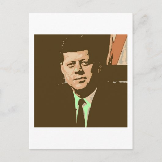 Carte Postale John F Kennedy (Devant)
