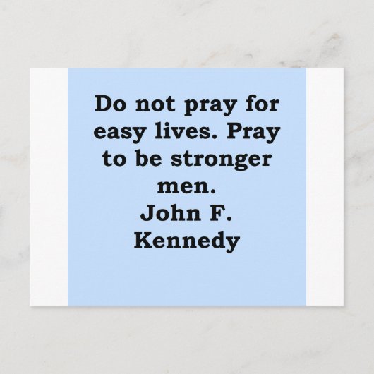 Carte Postale john f kennedy (Devant)