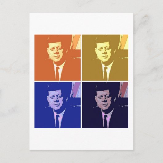 Carte Postale John F Kennedy (Devant)