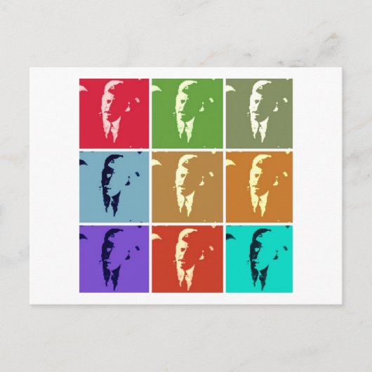 Carte Postale John F. Kennedy (Devant)
