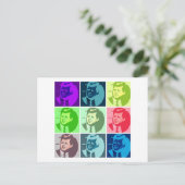 Carte Postale John F Kennedy Pop Art (Debout devant)