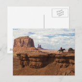 Carte Postale John Ford's Point dans la vallée du Monument (Devant / Derrière)