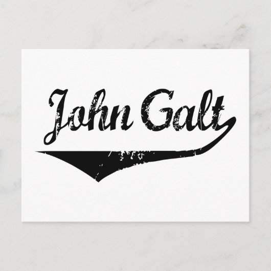 Carte Postale John Galt (Devant)