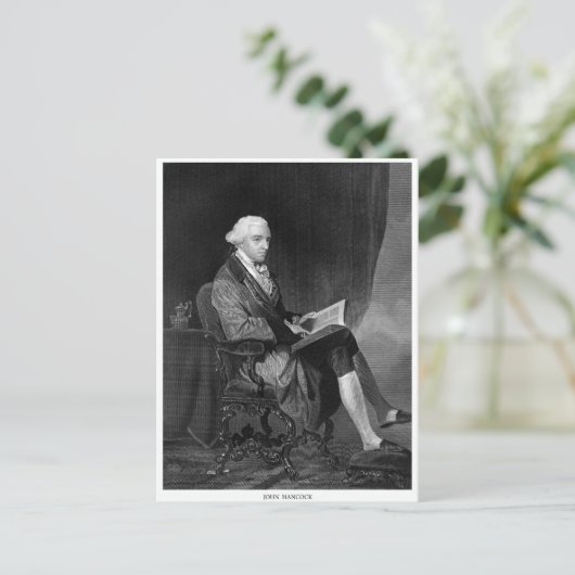 Carte Postale John Hancock (Debout devant)