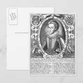 Carte Postale John Harington, 2e baron Harington d'Exton (Devant / Derrière)