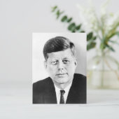 Carte Postale John Jack Kennedy Maison Blanche présidentielle am (Debout devant)