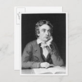 Carte Postale John Keats (Devant / Derrière)