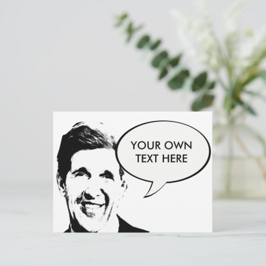 Carte Postale John Kerry (Debout devant)