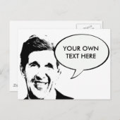 Carte Postale John Kerry (Devant / Derrière)