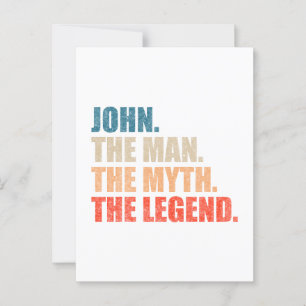 Carte Postale John L'Homme Le Mythe La Légende