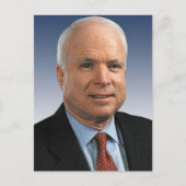 Carte Postale John McCain (Devant)