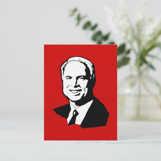 Carte Postale John McCain Gear (Debout devant)