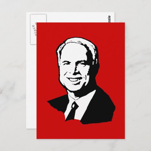 Carte Postale John McCain Gear (Devant / Derrière)