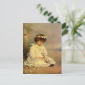 Carte Postale John Millais - Le bleu foncé de Little Speedwell (Debout devant)