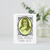 Carte Postale John Milton (Debout devant)