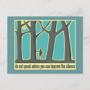 Carte Postale John Muir Citation