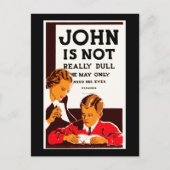 Carte Postale John N'Est Pas Vraiment Dur (Devant)