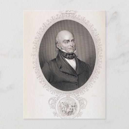 Carte Postale John Quincy Adams (Devant)