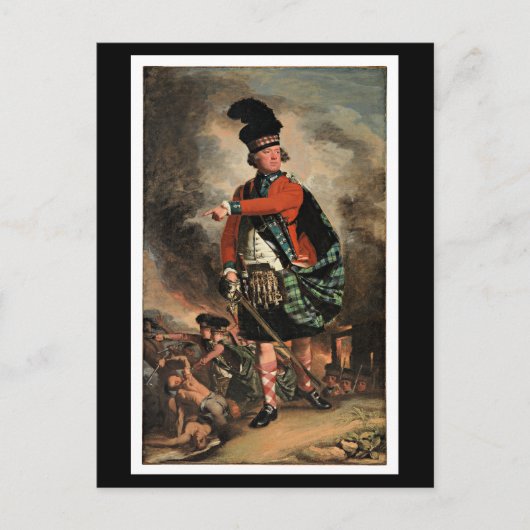 Carte Postale John S. Copley portrait de Hugh Montgomerie (Devant)