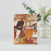 Carte Postale John Sargent- Capitaine Herbert M. Sears (Debout devant)