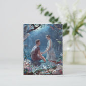 Carte Postale John Simmons Hermia et Lysander Une nuit d'été (Debout devant)
