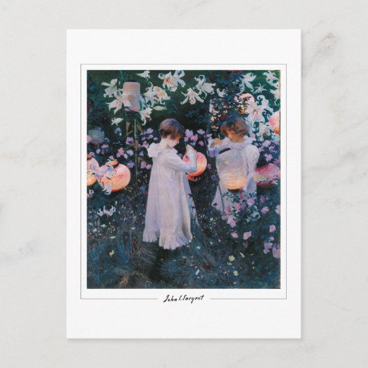 Carte Postale John Singer Sargent #10 - Beaux-Arts (Devant)