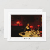 Carte Postale John Singer Sargent #110 - Beaux-Arts (Devant / Derrière)