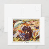 Carte Postale John Singer Sargent #113-2 - Beaux-Arts (Devant / Derrière)