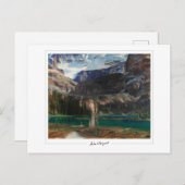 Carte Postale John Singer Sargent #11-2 - Beaux-Arts (Devant / Derrière)