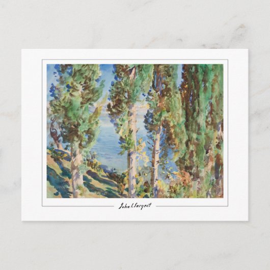 Carte Postale John Singer Sargent #11 - Beaux-Arts (Devant)