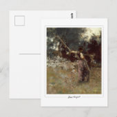 Carte Postale John Singer Sargent #12-2 - Beaux-Arts (Devant / Derrière)