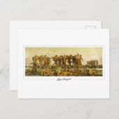 Carte Postale John Singer Sargent #15-2 - Beaux-Arts (Devant / Derrière)