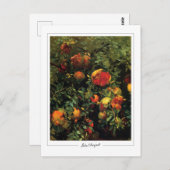 Carte Postale John Singer Sargent #186-2 - Beaux-Arts (Devant / Derrière)