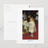 Carte Postale John Singer Sargent #1 - Beaux-Arts (Devant / Derrière)