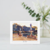 Carte Postale John Singer Sargent #227 - Beaux-Arts (Debout devant)