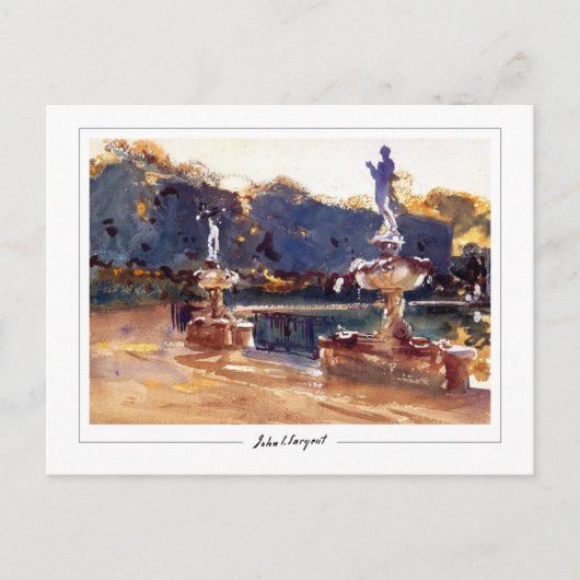 Carte Postale John Singer Sargent #227 - Beaux-Arts (Devant)