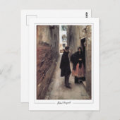 Carte Postale John Singer Sargent #24-2 - Beaux-Arts (Devant / Derrière)