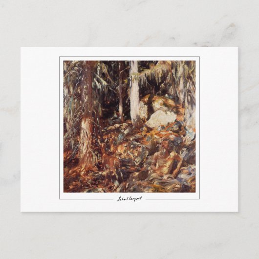 Carte Postale John Singer Sargent #24 - Beaux-Arts (Devant)