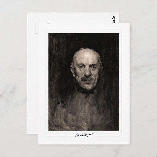 Carte Postale John Singer Sargent #283-2 - Beaux-Arts (Devant / Derrière)